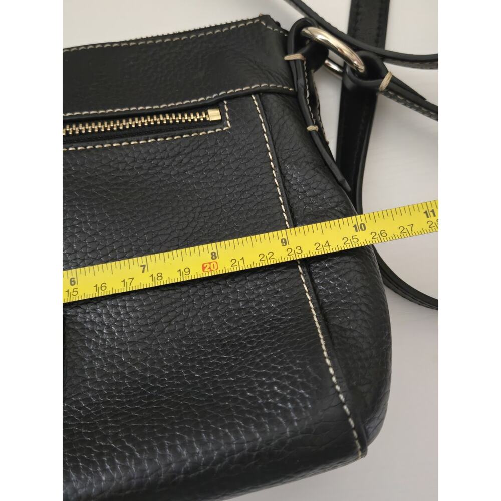 Dooney & Bourke Pebble Leather Allison Crossbody Bag Purse Black - Picture 13 of 16